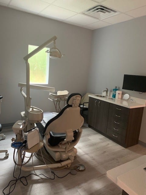 Dental treatment room at Medford Dental Arts